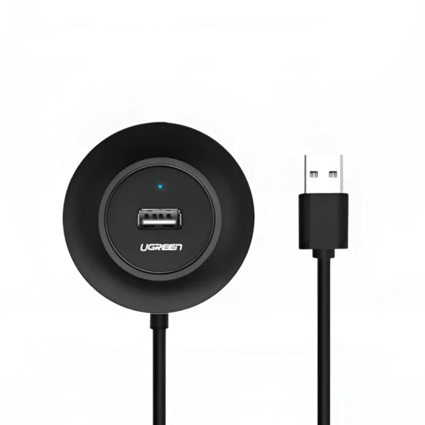 CR106-20277-2 UGREEN 4-IN 1 USB 2.0 Hub (20777) - Black