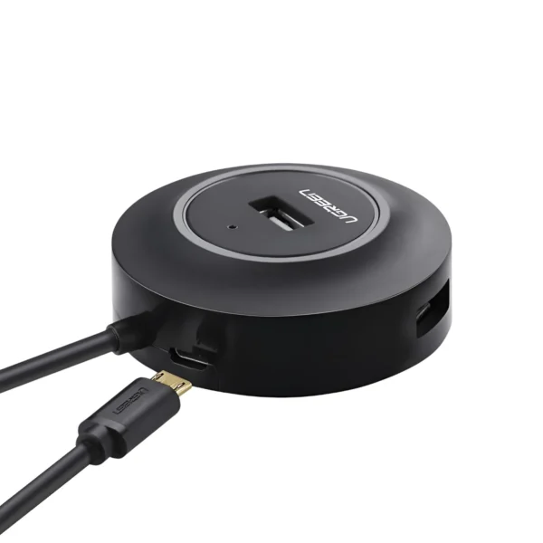CR106-20277-3 UGREEN 4-IN 1 USB 2.0 Hub (20777) - Black
