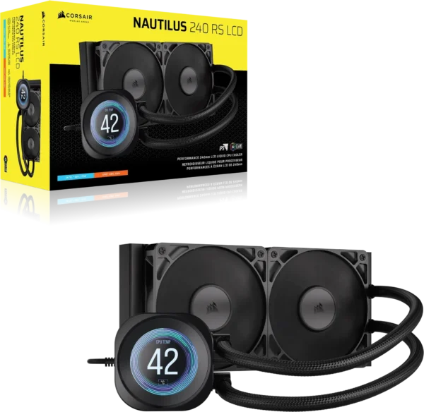 NAUTILUS 240 RS LCD Liquid CPU Cooler