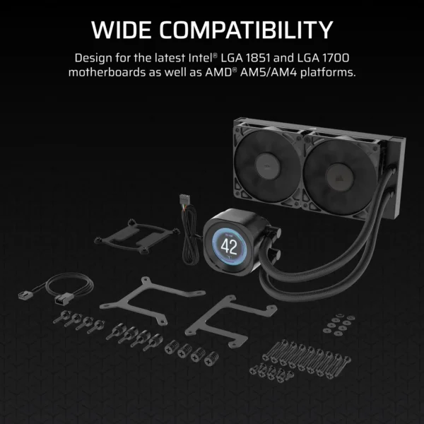 NAUTILUS 240 RS LCD Liquid CPU Cooler