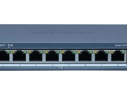 DS-3E1309P-EI-B- Hikvision 8 Port PoE Smart Managed Switch