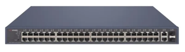 Hikvision L2 Smart Managed 48 Gigabit PoE ports 2 Gigabit RJ