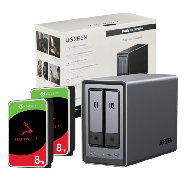 DXP2800-16TB-V2_UGreen-NASync-DXP2800-2-Bay-NAS-with-Seagate-Ironwolf-NAS-16TB-SATA-Hard-Drive-V2-Bundle-2x-8TB_wr_01a.jpg UGreen NASync DXP2800 2 Bay NAS with Seagate Ironwolf NAS 16