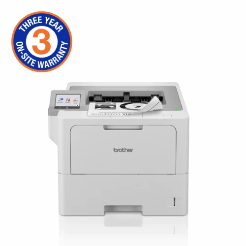 Brother High-Speed Monochrome Duplex Laser Printer with wire