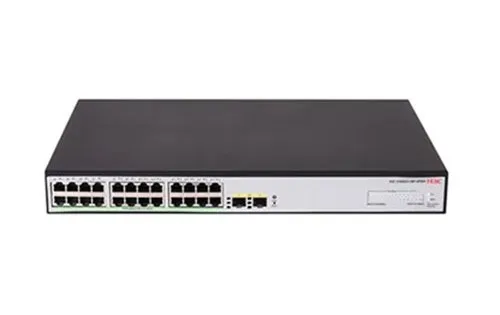 LS-1600V2-26P-HPWR-GL H3C S1600V2-26P-HPWR L2 Ethernet Switch with 24x 10/100/1000 BASE-T PoE+ Ports and 2x 1G SFP Ports