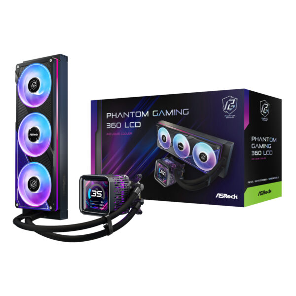 PHANTOM-GAMING-360-LCD_ASRock-Phantom-Gaming-360-LCD-All-in-one-Liquid-CPU-Cooler-Black_wr_01a.jpg ASRock Phantom Gaming 360 LCD All-in-one Liquid CPU Cooler