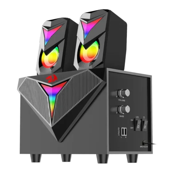 RD-GS700-3 REDRAGON 2.1 Satellite Speaker TOCCATA RGB Gaming Speaker