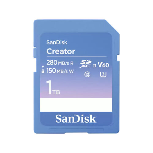 SDSDXEP_1T00_GNCIS_c54f.jpg SanDisk Creator SD UHS-II Card 1TB
