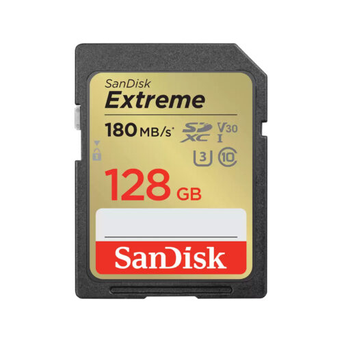 SDSDXVA_128G_GNCIN_4582.jpg SanDisk Extreme SD UHS I Card for 4K Video 128GB