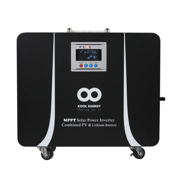 1kW Portable Lithium unit 25.6V 50Ah with 840W MPPT