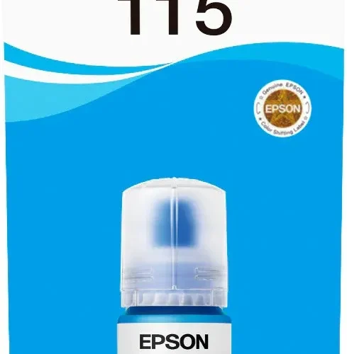 T07D24A Epson 115 Ink Bottles Cyan 70ml EcoTank L8160 6200 pages 230