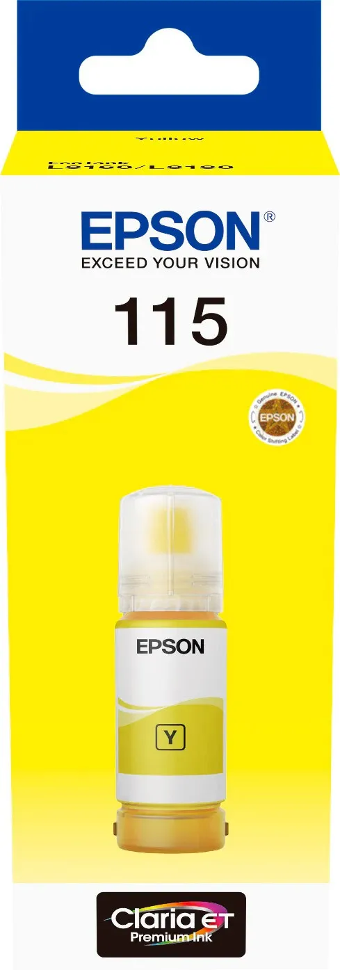 Epson 115 Ink Bottles Yellow 70ml EcoTank L8160 6200 pages 2