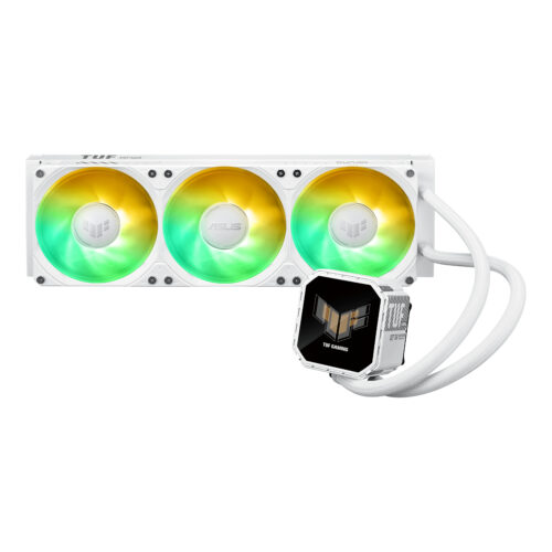 TUFGAMINGLCIII360ARGBLCDW_ASUS-TUF-Gaming-LC-III-360-ARGB-CPU-Liquid-Cooler-White_wr_01a.jpg ASUS TUF Gaming LC III 360 ARGB CPU Liquid Cooler