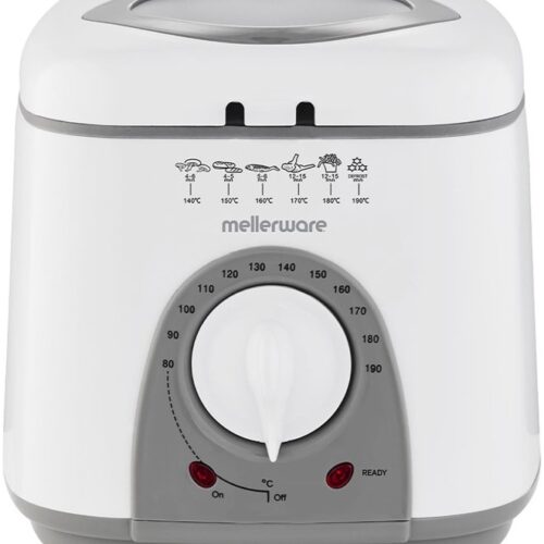 Mellerware Adjustable Temperature 1 Litre Plastic Deep Fryer
