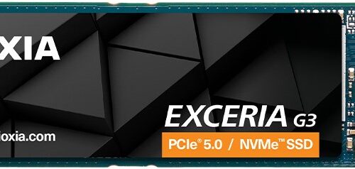 Kioxia Exceria G3 M.2 2280 NVMe PCIe 2TB SSD