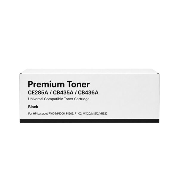 BLACK TONER FOR HP CE285A/435/436