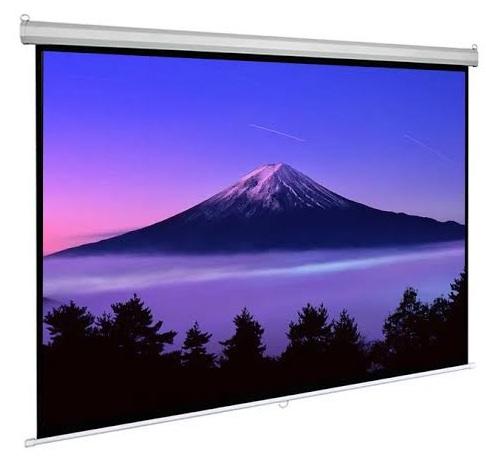 PROJECTOR SCREEN WITH REMOTE 120-inch