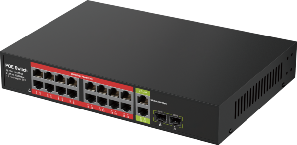 16+2 GIGABIT POE SWITCH