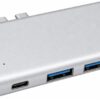 USB-C X 2 5 PORT HUB