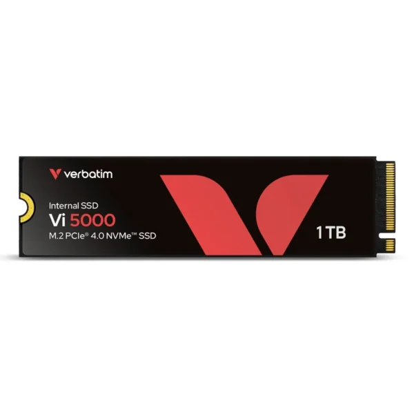 31826-1.webp Verbatim Vi5000 Internal Pcie Nvme M.2 SSD 1TB - Black