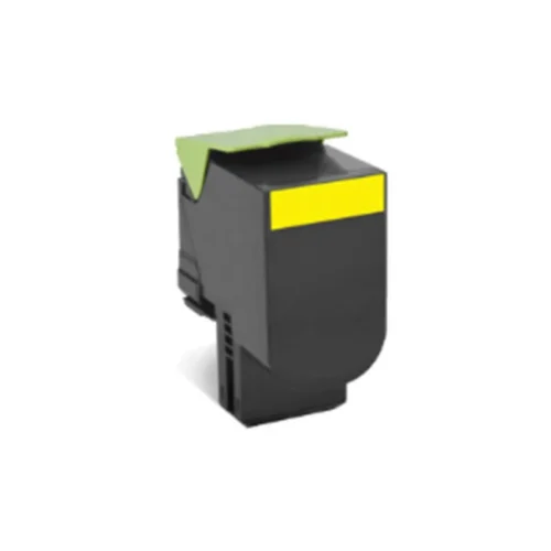 80C8XYE-1.webp Lexmark 80C8XYE Extra High Yield Yellow Toner Cartridge
