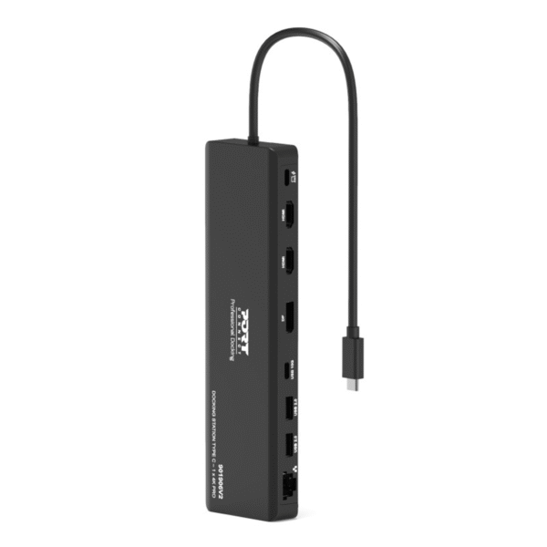 901906V2_PORT_Mobile_docking_station_1_X_4K_USB-C_wr_01.png PORT Mobile docking station 1 X 4K USB-C 9 devices 100W