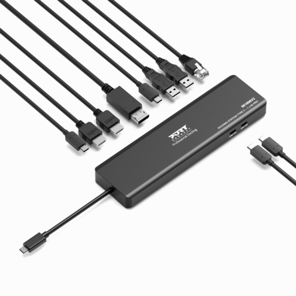 901906V2_PORT_Mobile_docking_station_1_X_4K_USB-C_wr_02.png PORT Mobile docking station 1 X 4K USB-C 9 devices 100W