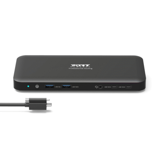 901910V2EU_PORT_Office_docking_station_3_X_4_USB-C__wr_01.png PORT Office docking station 3 X 4 USB-C 11 devices 100W