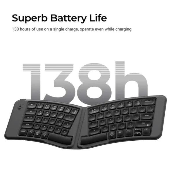 B11P-K1-3-1.webp Keychron B11 Pro Ultra-Slim Wireless Foldable Keyboard Alice Layout - Space Gray