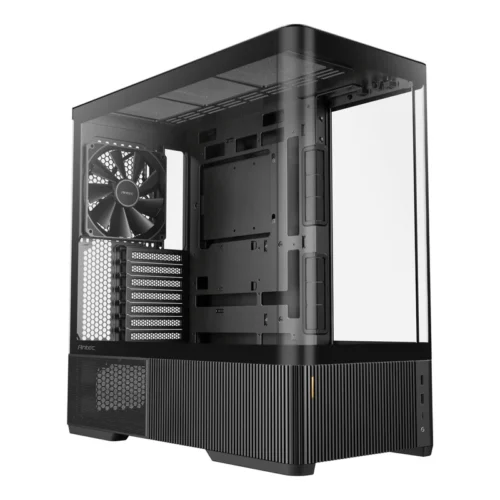 Antec C6 CURVED AIR ATX | Micro-ATX | ITX Mid-Tower Gaming Chassis - Black