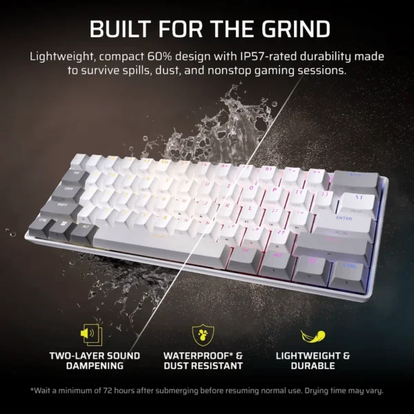CH-979111J-NA-6-1.webp Corsair CLIPPER PRO MINI 60 Hall Effect Gaming Keyboard - White