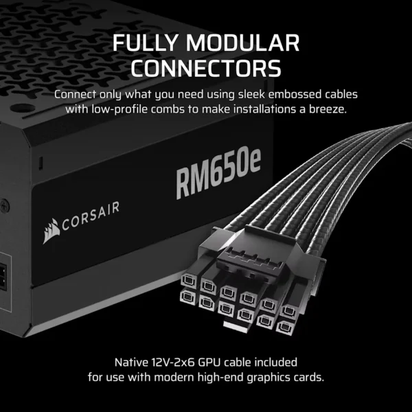 Corsair RM Series? RM650e ? 650 Watt 80 PLUS Gold Fully Modu