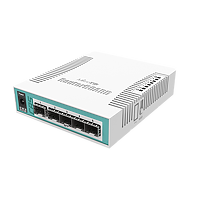 CRS106-1C-5S-1.png MikroTik Cloud Router Switch 106-1C-5S with QCA8511 400MHz C
