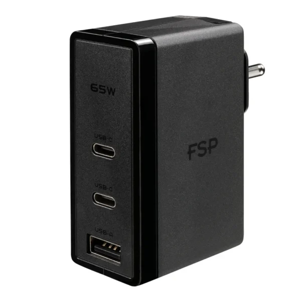 FSP065-A1MP3-6.webp FSP 65W PD 2-Prong USB Type-C Power Adapter