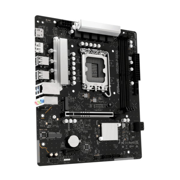 ASROCK H810M-P Gen 5 Intel LGA 1851 M-ATX Motherboard