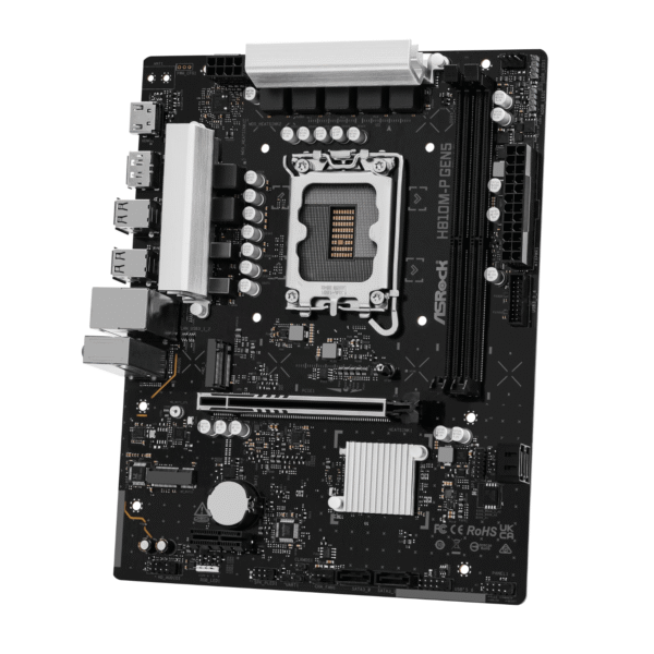 ASROCK H810M-P Gen 5 Intel LGA 1851 M-ATX Motherboard