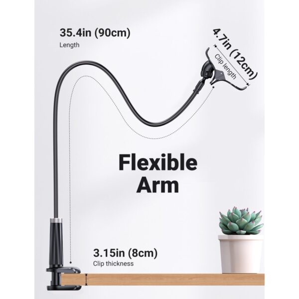 UGREEN Multifunction Gooseneck Phone Stand