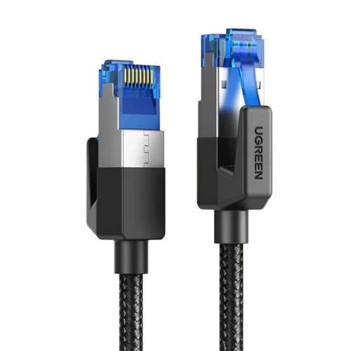 NW153-80433-6.webp UGREEN Cat8 Nylon Braided Ethernet Cable - 40Gbps with Modular Plugs - 5m