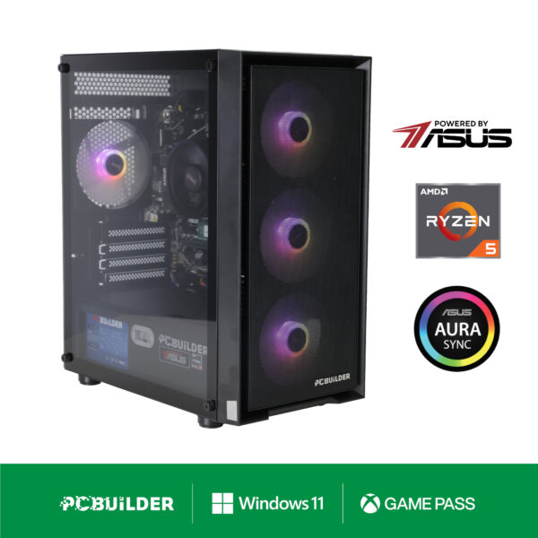 PCBuilder Ryzen 5 8600G WARDEN Windows 11 Gaming PC