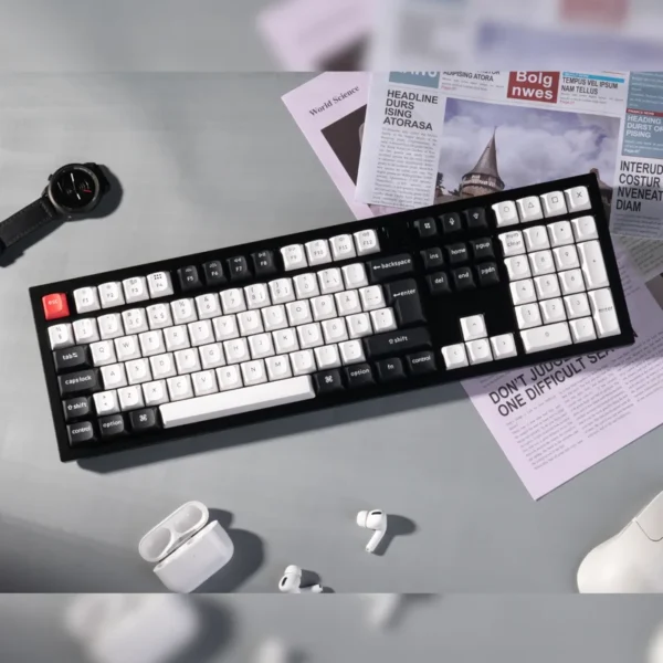 Keychron Q6 HE QMK Full-size Wireless Custom Mechanical Keyb Keychron Q6 HE QMK Full-size Wireless Custom Mechanical Keyb - Q6H-M1