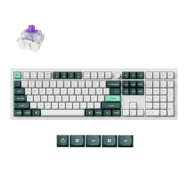 Keychron Q6 HE QMK Full-size Wireless Custom Mechanical Keyb Keychron Q6 HE QMK Full-size Wireless Custom Mechanical Keyb - Q6H-P1