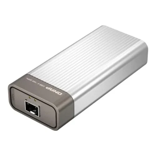 QNA-UC10G1SF-1.webp QNAP USB 4 Type-C To 1X10GBE SFP Plus Network Adapter
