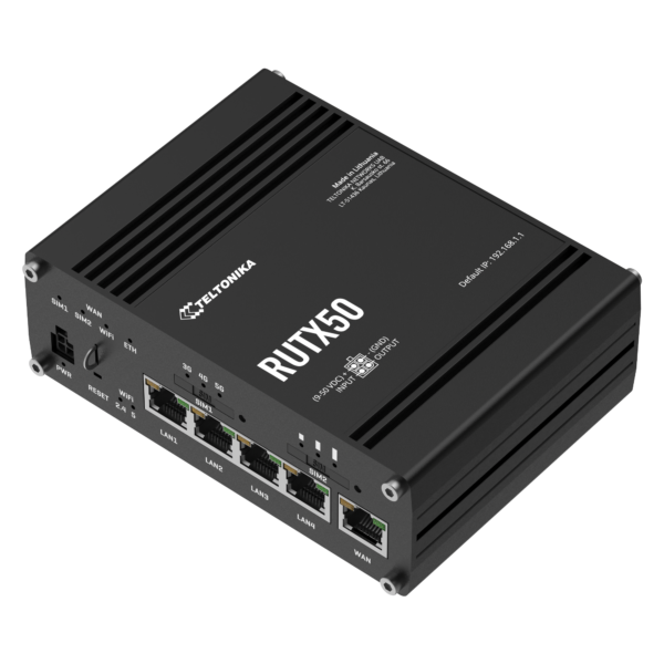 Teltonika RUTX50 5G Industrial Router
