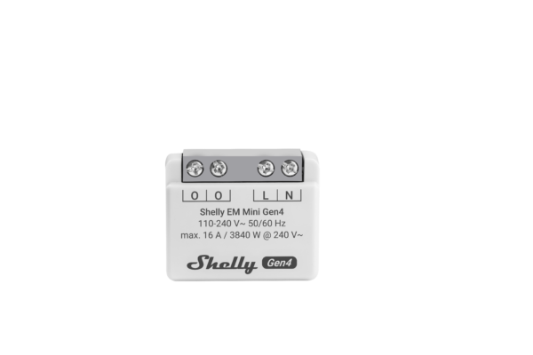 Shelly EM Mini Gen4 Compact Energy Meter Of Up To 16A With M