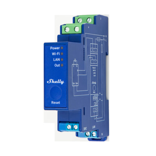 Shelly Pro Dimmer 0/1-10V PM DIN-Rail Mountable Dimming Cont