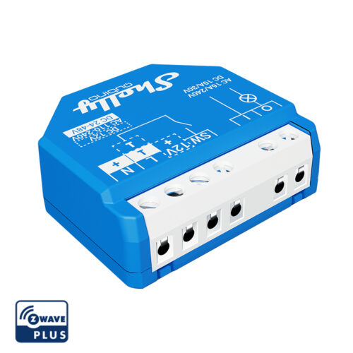 Shelly Z-Wave Smart Switch With Dry Contacts Allows You To Connect Various Power Supply Loads To The Device
