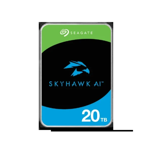 Seagate SkyHawk AI 20TB Surveillance HDD | SATA 6Gb/s | 7200RPM