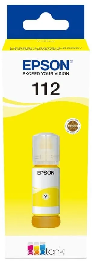 112 Ink Bottles Yellow 70ml L6