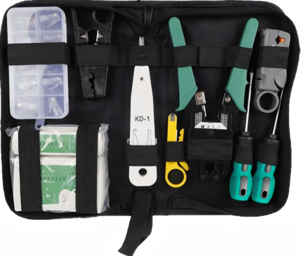 NETIX NETWORK TOOL KIT 10PC W.CRIMP
