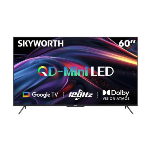 skyworth-60-inch-4k-mini-led-google-tv-front-view